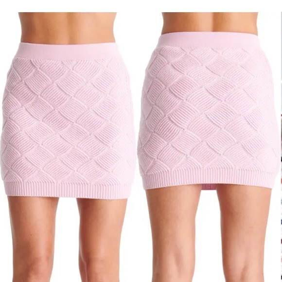 Ronny Kobo Sweater Knit Skirt